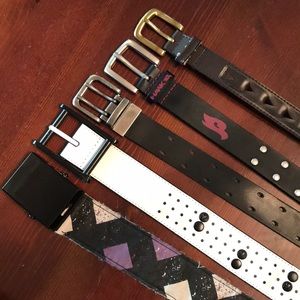 Lot of 5 Belts Young Men’s